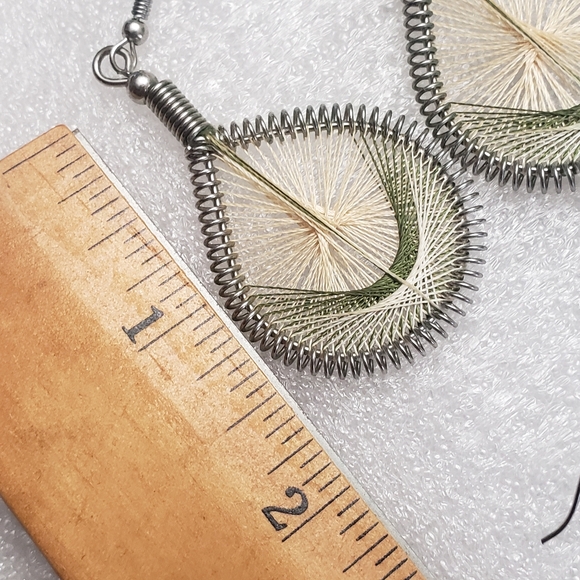 3 PAIR Variety French Hook Earrings - Picture 7 of 7